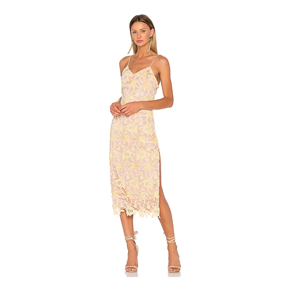NBD Floral Lace Dress
